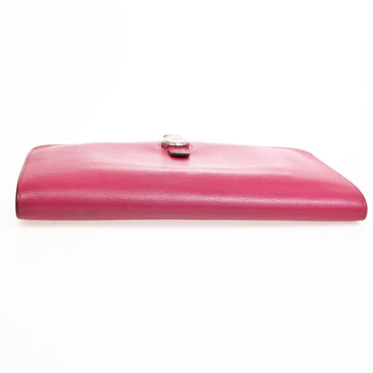 Hermes Dogon Duo Combined Leather, Pink, Leather, Wallet