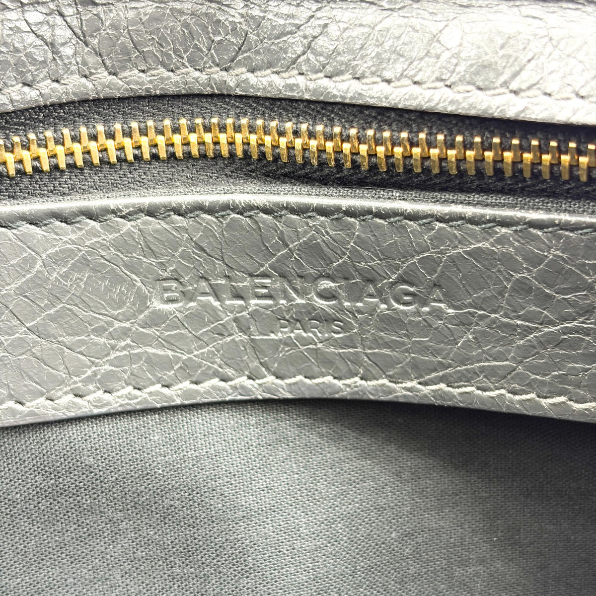 Balenciaga Giant Studs Envelope Clutch Leather, Black, Leather, Clutch