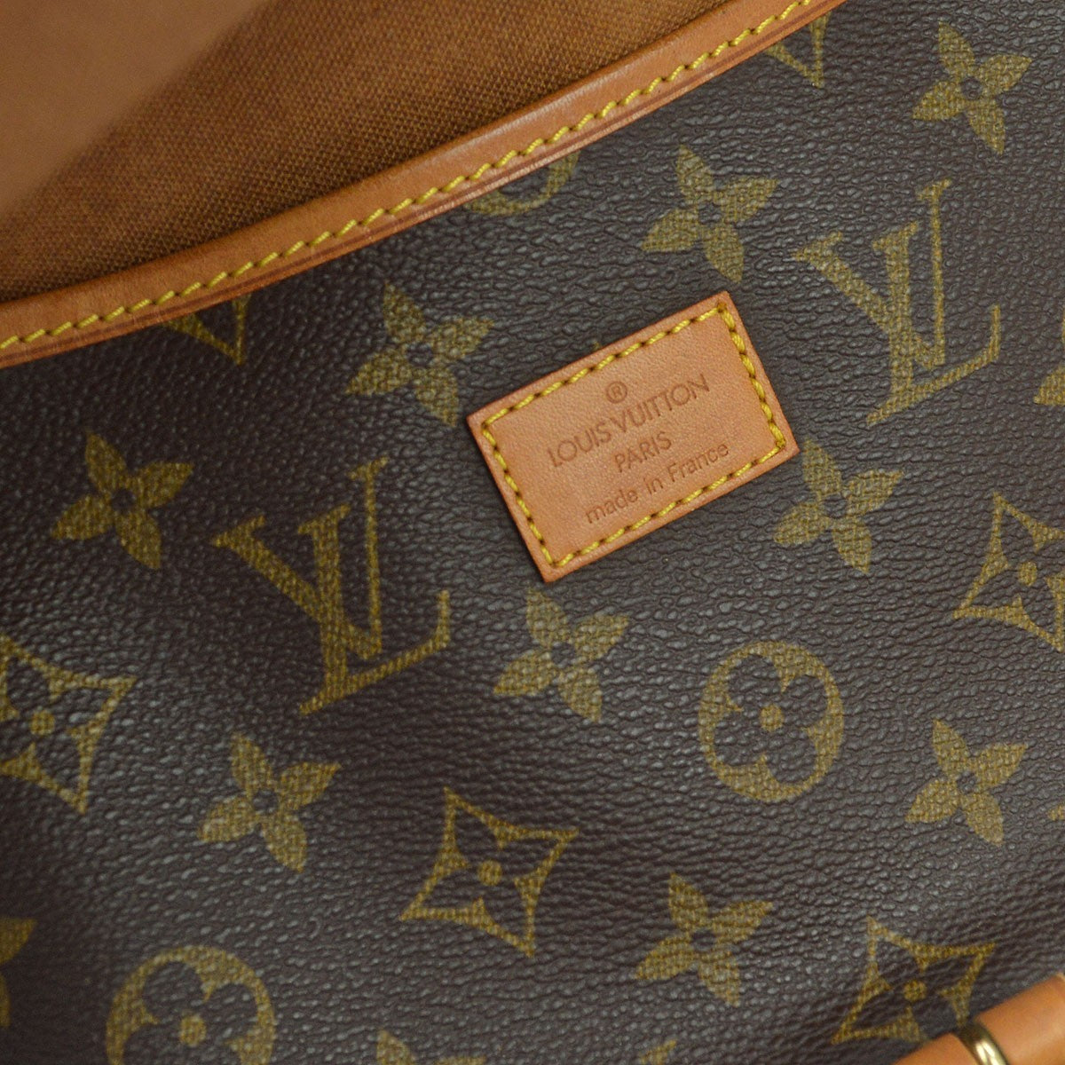 Louis Vuitton Saumur Monogram Canvas, Brown, Canvas, Shoulder Bag