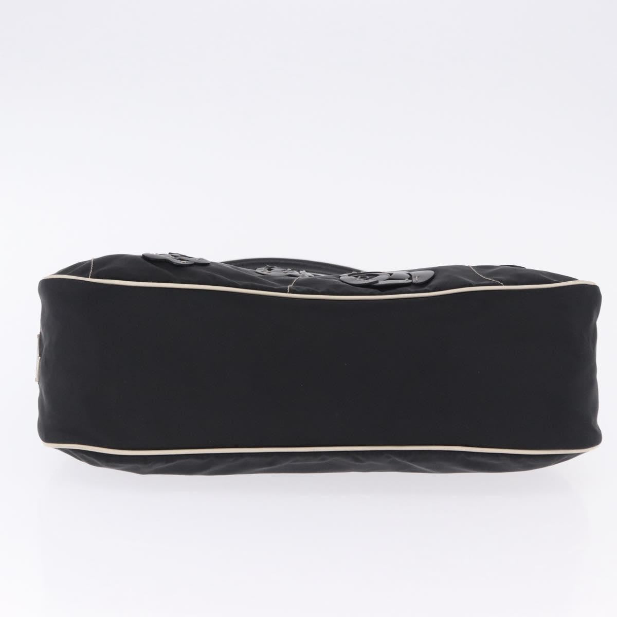 Prada Shoulder Tessuto, Black, Nylon, Shoulder Bag