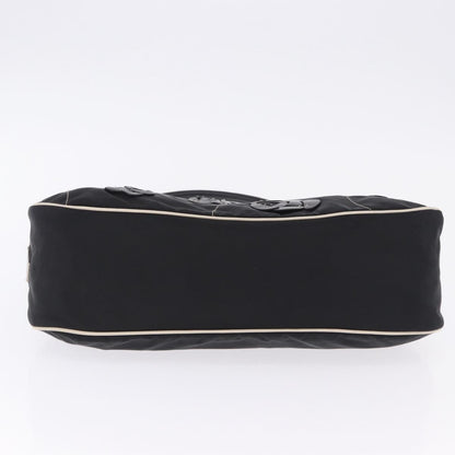 Prada Shoulder Tessuto, Black, Nylon, Shoulder Bag