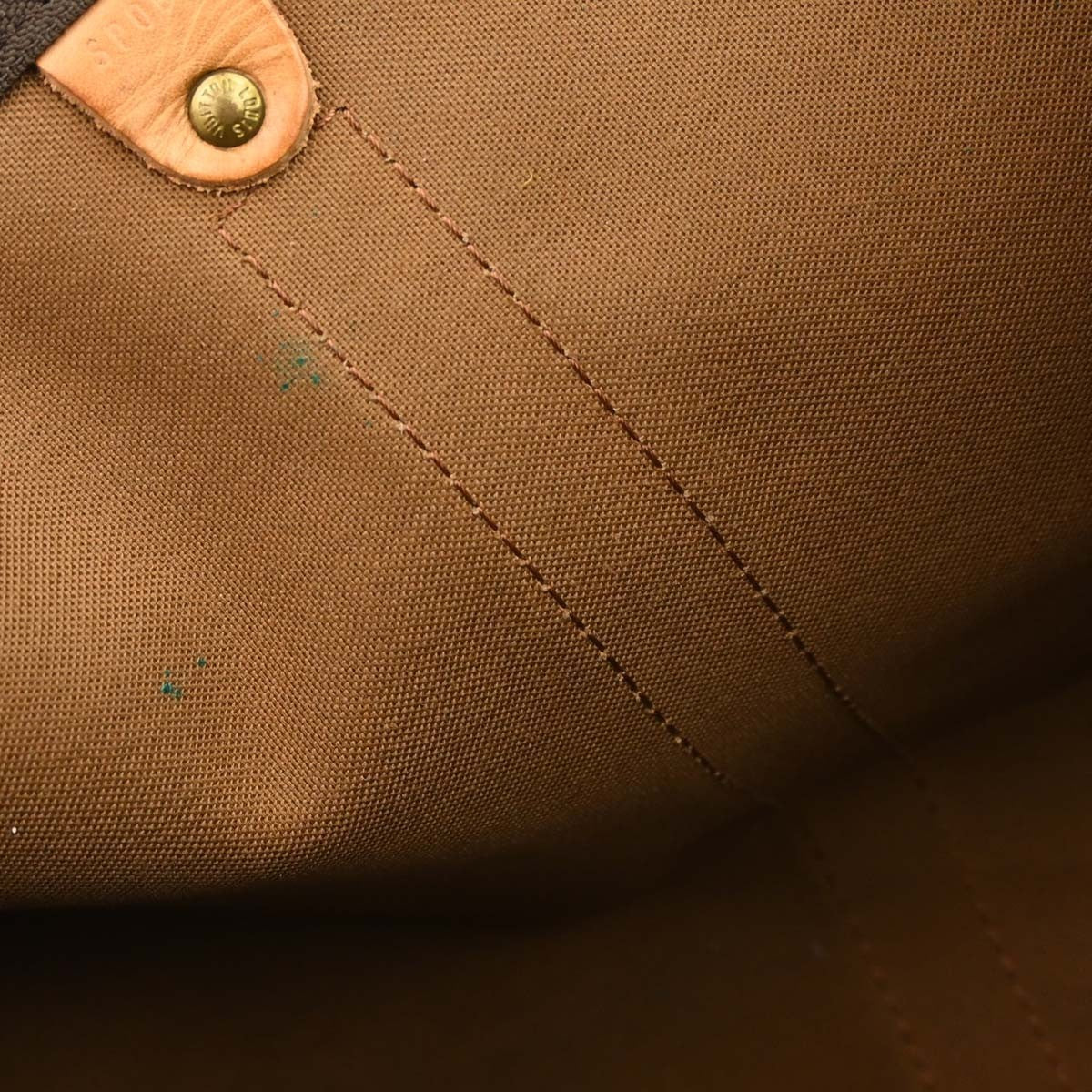Louis Vuitton Keepall Monogram Canvas, Brown, Canvas, Travel Bag