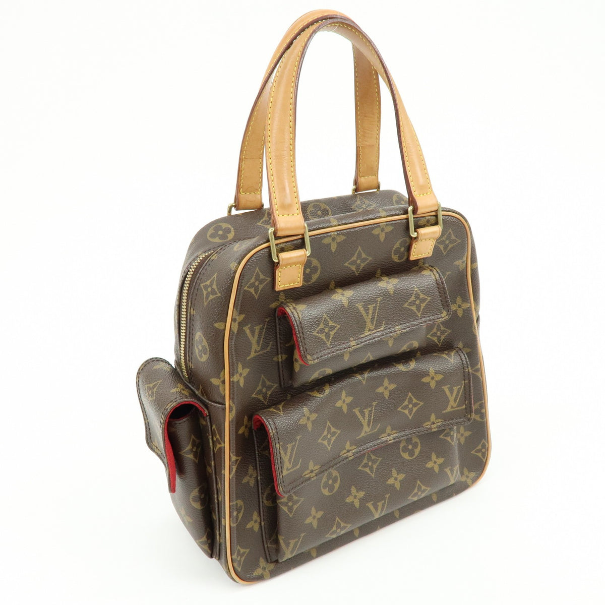 Louis Vuitton Excentri-Cite Monogram Canvas, Brown, Canvas, Handbag