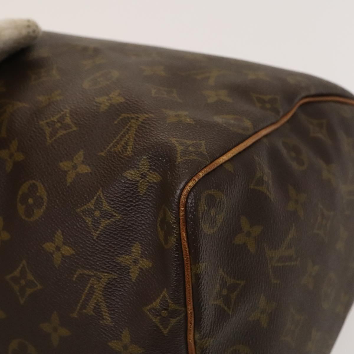 Louis Vuitton Speedy Bandouliere Bag Monogram Canvas, BROWN, CANVAS, Handbag