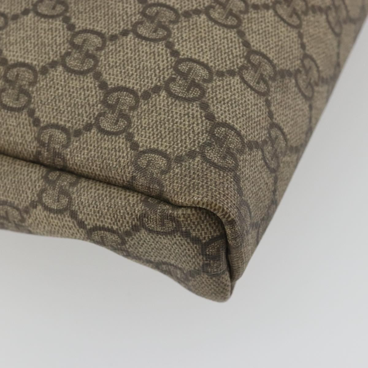 Gucci Flap Messenger GG Coated Canvas, Beige, Canvas, Shoulder Bag