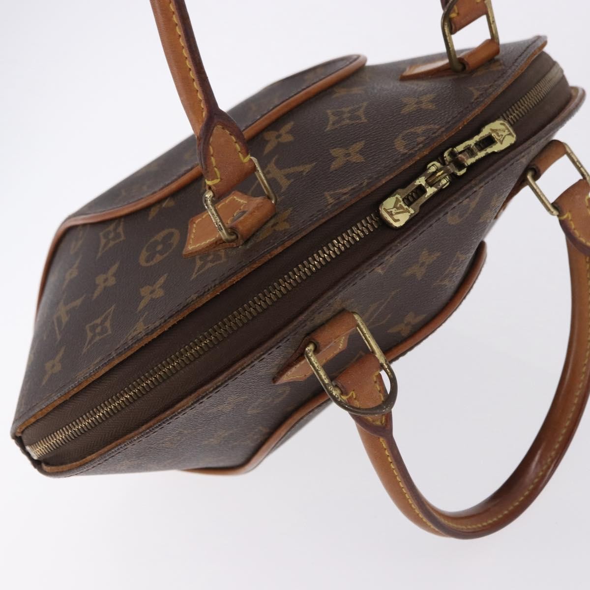 Louis Vuitton Ellipse Monogram, Brown, Canvas, Handbag