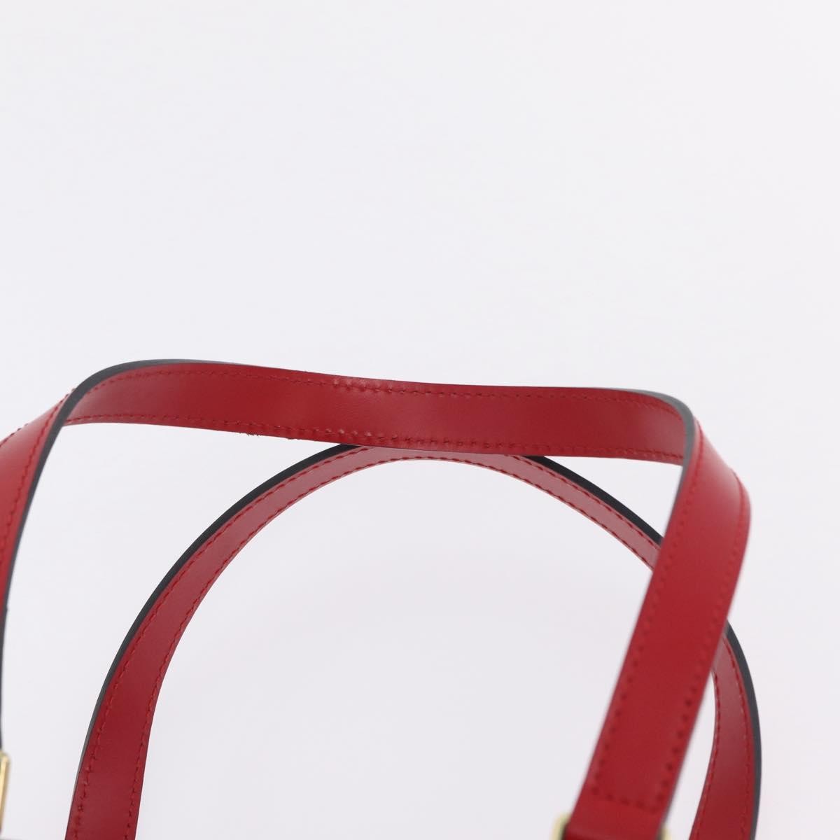 Louis Vuitton Soufflot Epi Leather, Red, Leather, Tote Bag