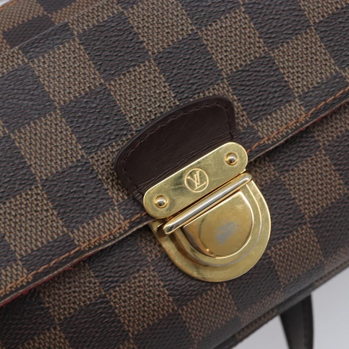 Louis Vuitton Ravello Damier, Brown, Canvas, Handbag