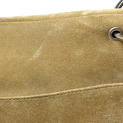 Christian Dior Admit It Suede, Beige, Suede, Shoulder Bag