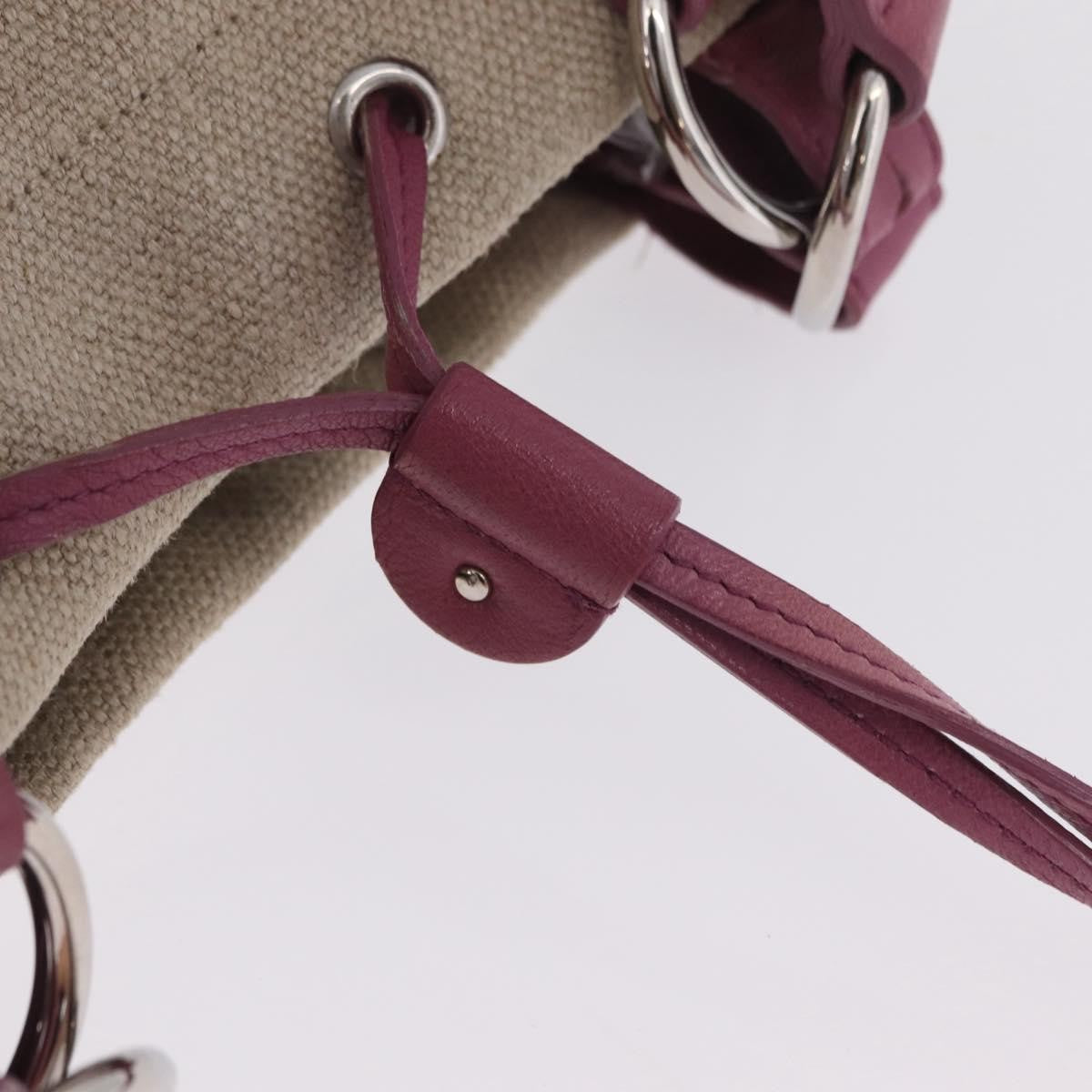 Saint Laurent Kahala Heart Tote Canvas, Beige, Canvas, Tote Bag