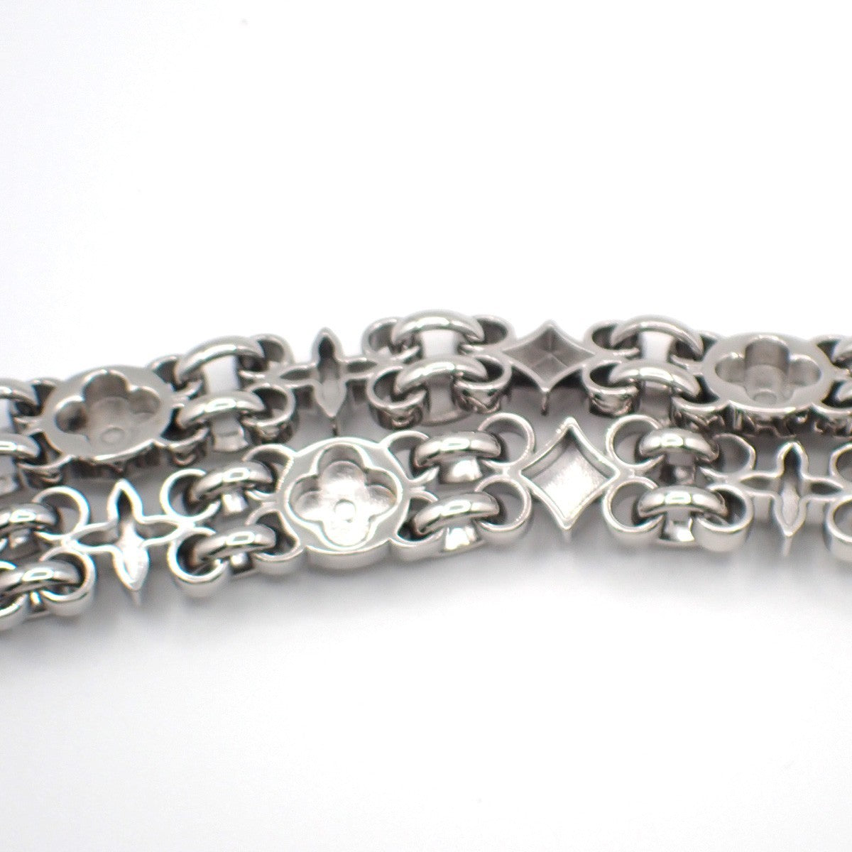 Louis Vuitton Dauphine Chain Shoulder Strap Metal, Silver, Stainless Steel, Straps