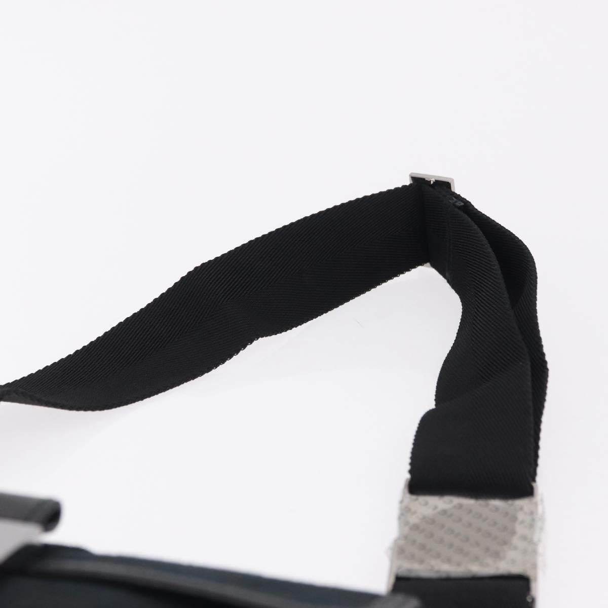 Gucci Buckle Waist GG Canvas, Black, Canvas, Handbag