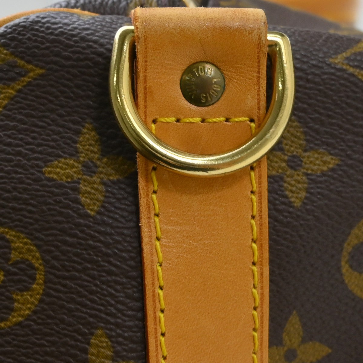 Louis Vuitton Keepall Bandouliere Monogram Canvas, Brown, Canvas, Travel Bag