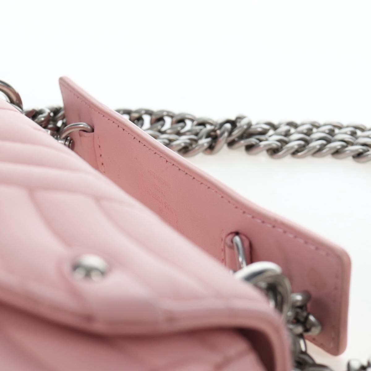 Louis Vuitton New Wave Chain Quilted Leather, Pink, Leather, Handbag