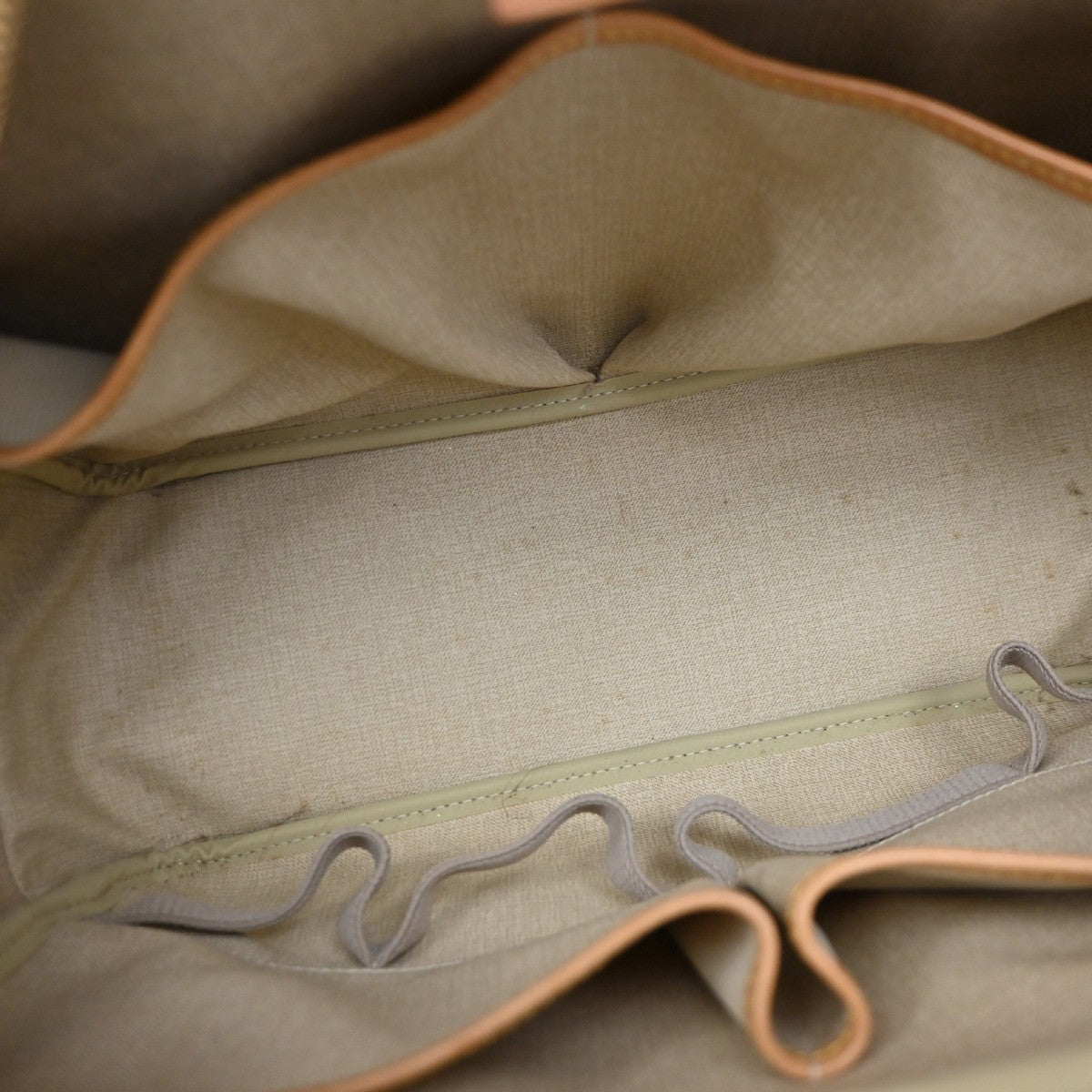 Louis Vuitton Deauville Monogram, Brown, Canvas, Handbag