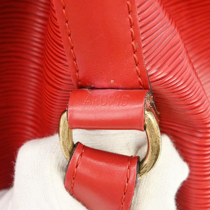 Louis Vuitton Noe Epi Leather, Red, Leather, Handbag