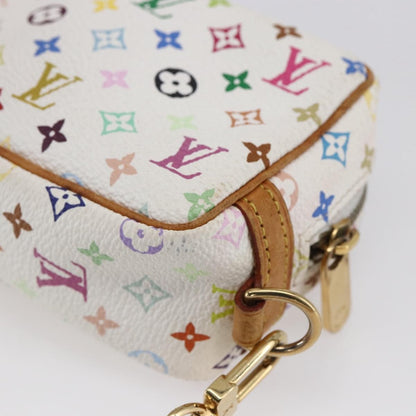 Louis Vuitton Wapity Trousse Monogram Multicolor, White, Canvas, Clutch