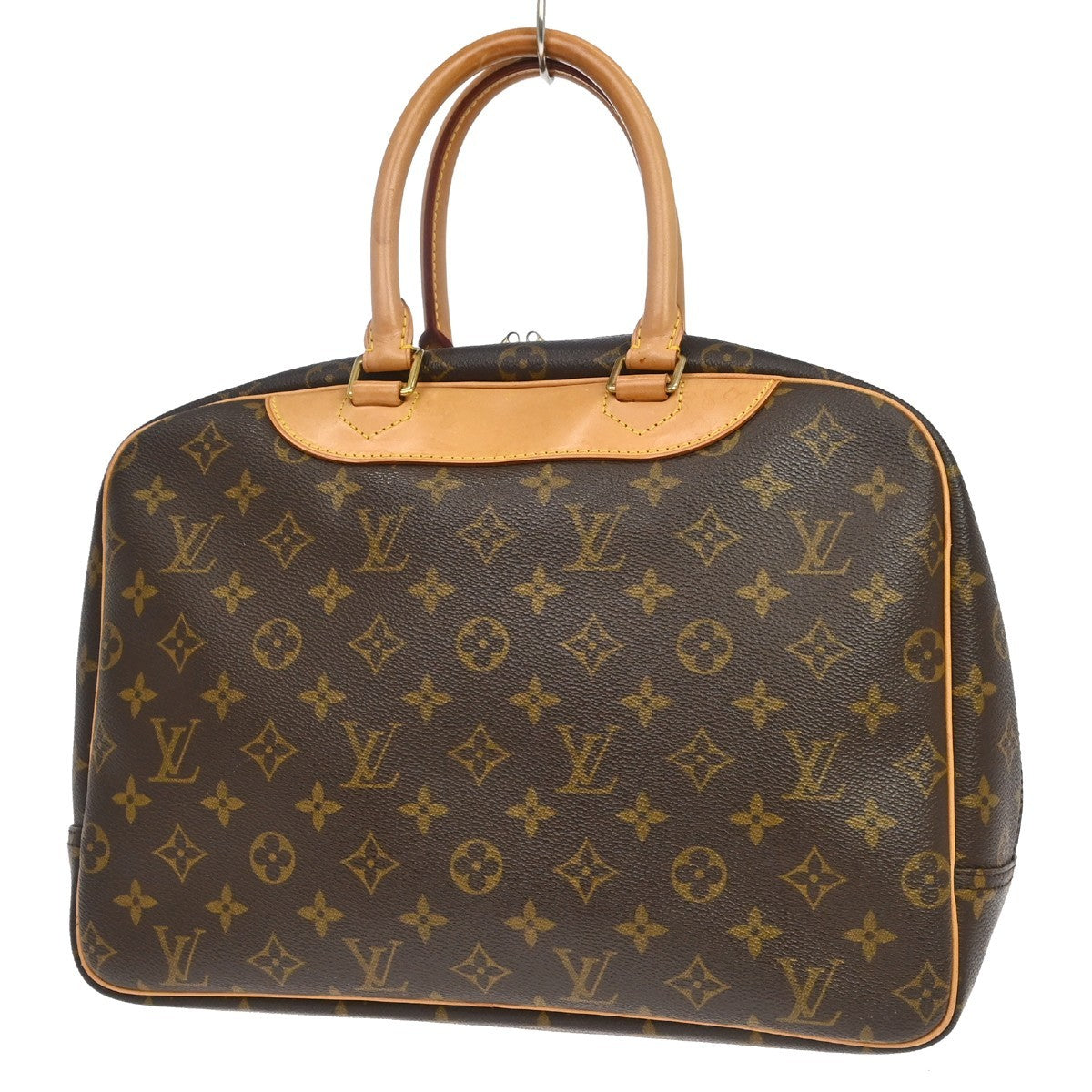 Louis Vuitton Deauville Monogram Canvas, Brown, Canvas, Handbag