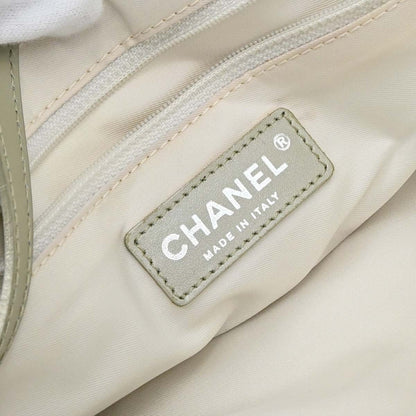 Chanel Travel Line Nylon, Gold, Nylon, Tote Bag
