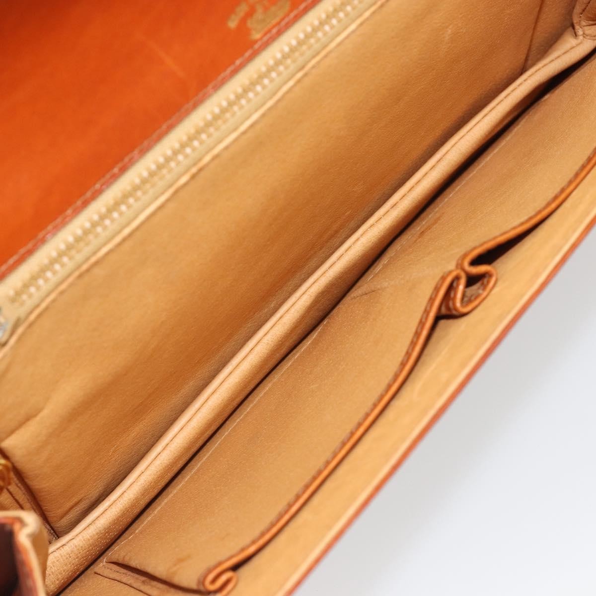 Gucci Vintage clutch Leather, Brown, Leather, Clutch