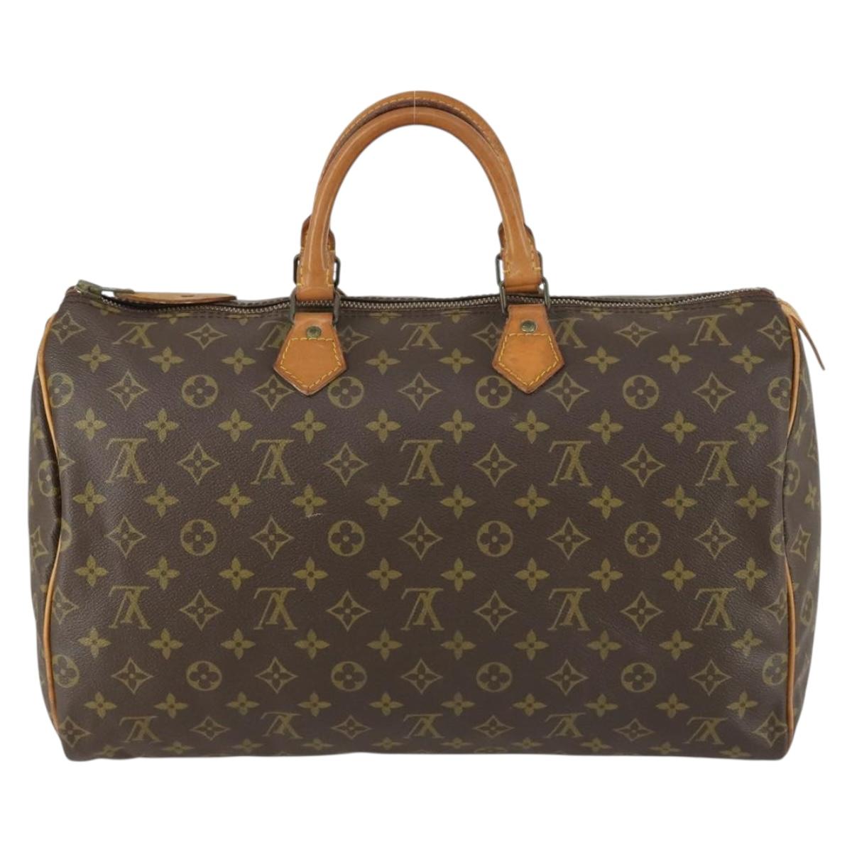 Louis Vuitton Speedy Bandouliere Bag Monogram Canvas, BROWN, CANVAS, Handbag