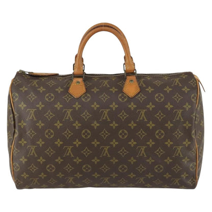 Louis Vuitton Speedy Bandouliere Bag Monogram Canvas, BROWN, CANVAS, Handbag