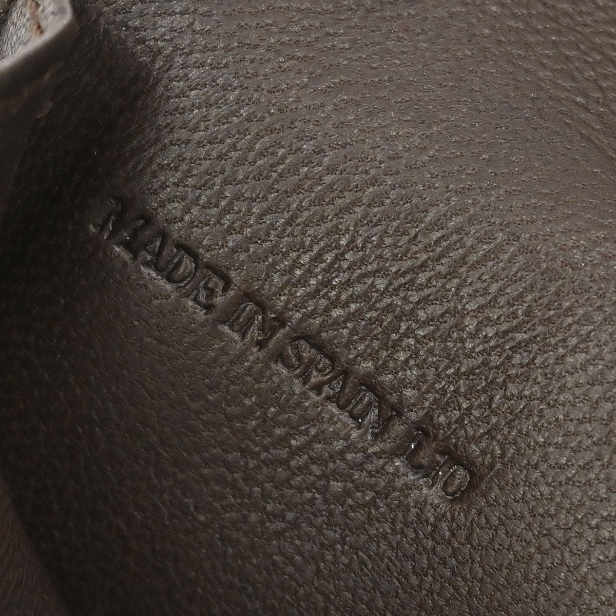 Loewe Anagram Leather, Brown, Leather, Wallet