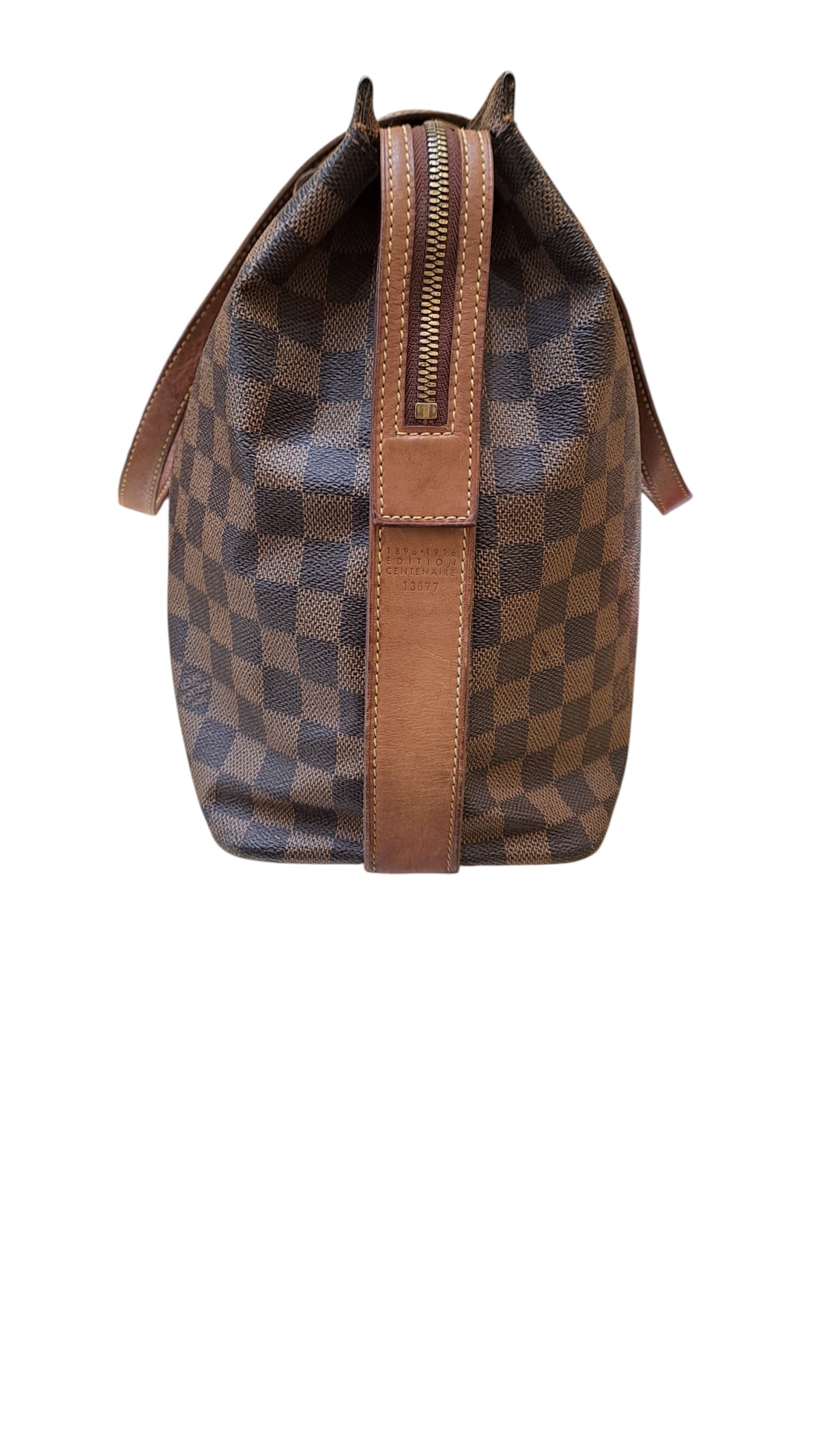 Louis Vuitton Chelsea Damier Ebene, Brown, Canvas, Tote Bag