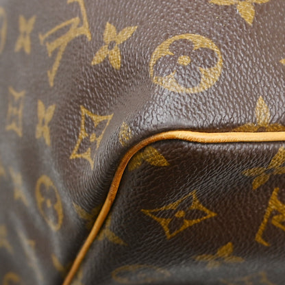 Louis Vuitton Keepall Monogram, Brown, Canvas, Travel Bag