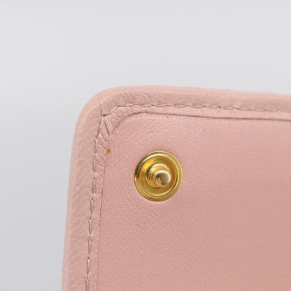 Miu Miu Matelasse Leather, Pink, Leather, Wallet