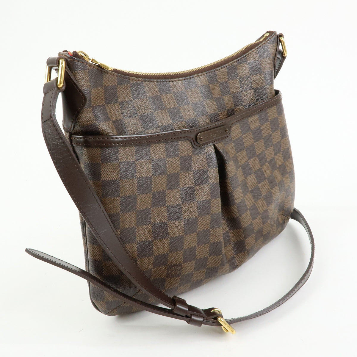 Louis Vuitton Bloomsbury Damier, Brown, Canvas, Shoulder Bag