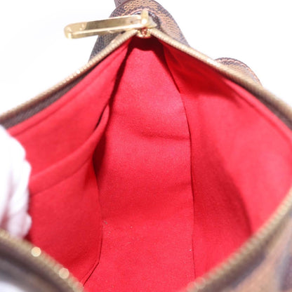 Louis Vuitton Ravello Damier Ebene, Brown, Canvas, Shoulder Bag