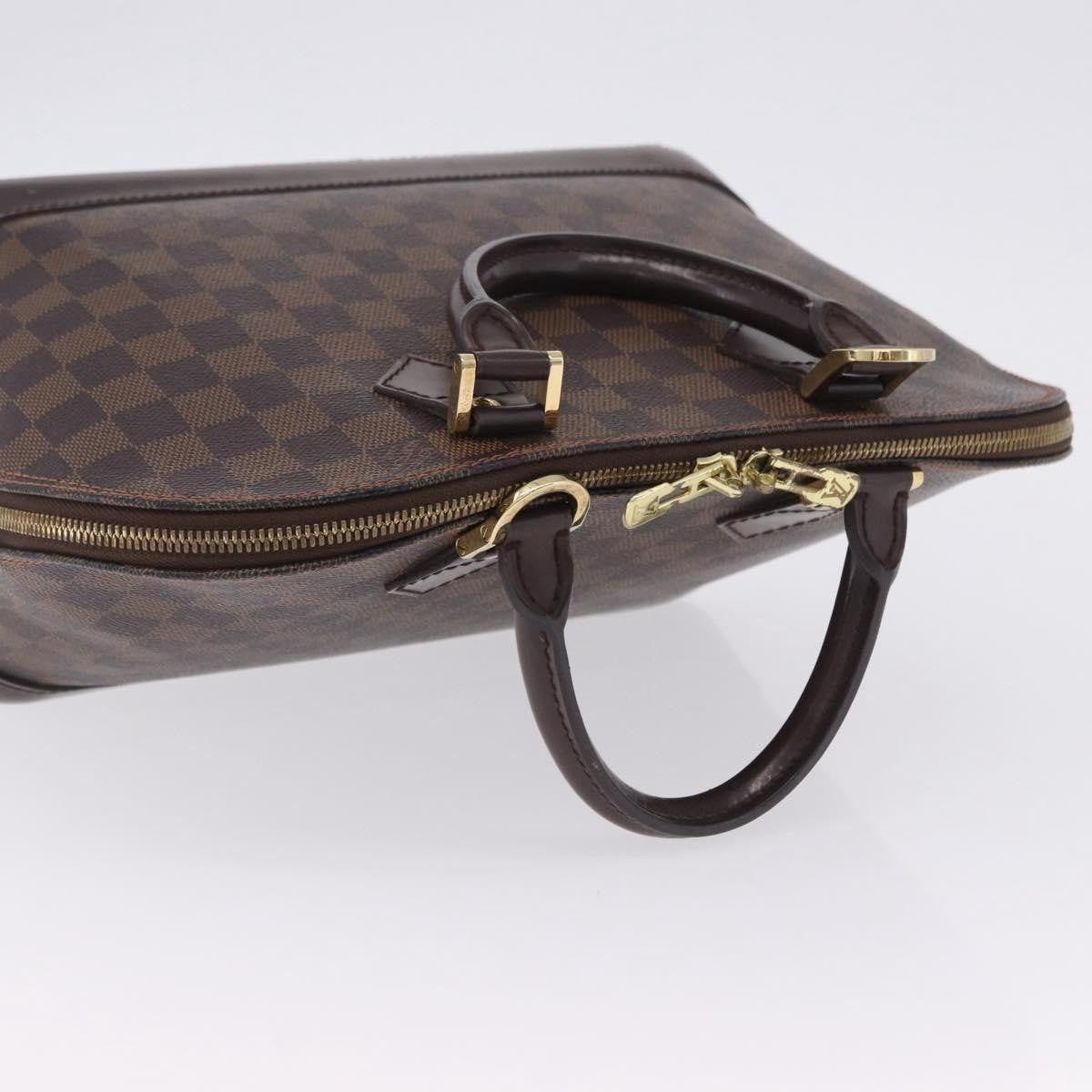 Louis Vuitton Alma Damier, Brown, Canvas, Handbag
