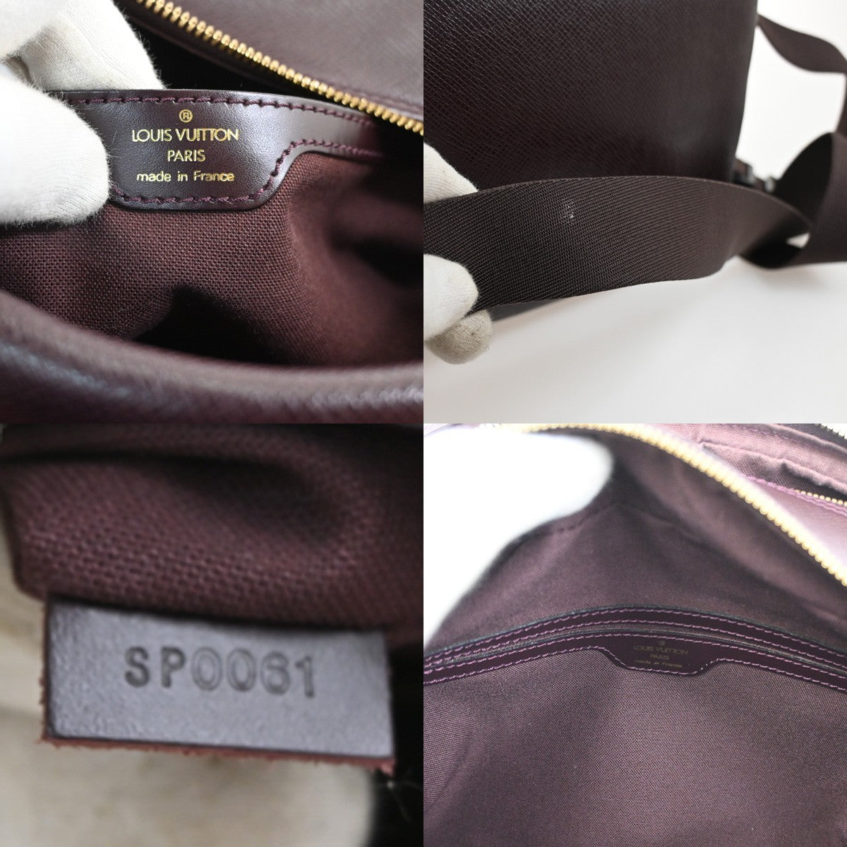 Louis Vuitton Reporter Taiga Leather, Brown, Leather, Shoulder Bag