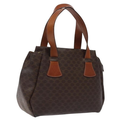 Celine Macadam Canvas, Brown, Canvas, Tote Bag