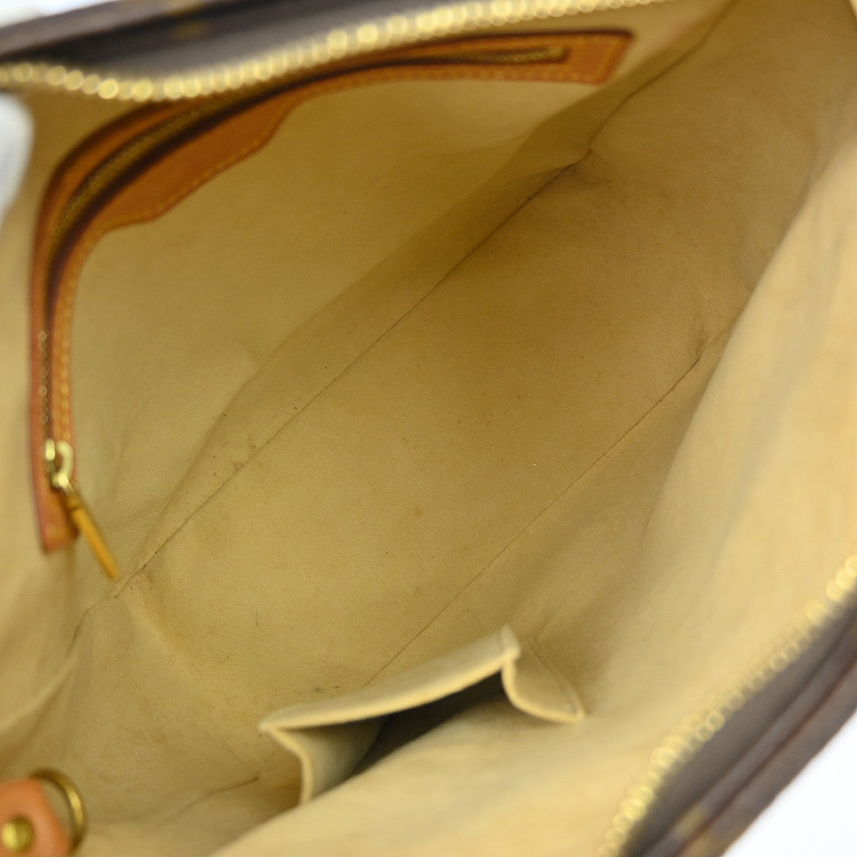 Louis Vuitton Looping Monogram Canvas, Brown, Canvas, Handbag