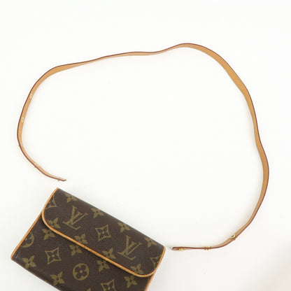 Louis Vuitton Florentine Waist Monogram Canvas, Brown, Canvas, Handbag