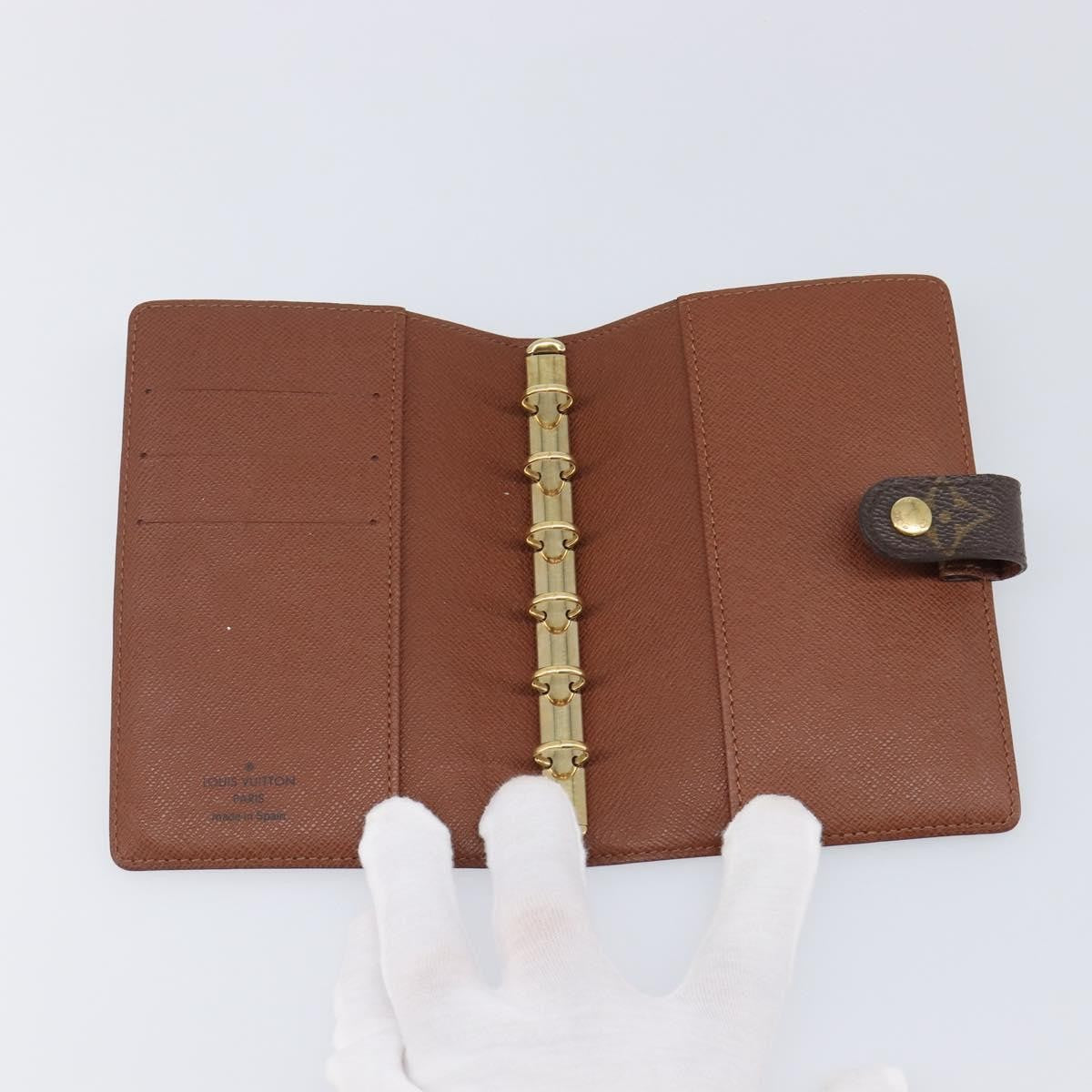 Louis Vuitton Agenda Cover Monogram Canvas, Brown, Canvas, Briefcase