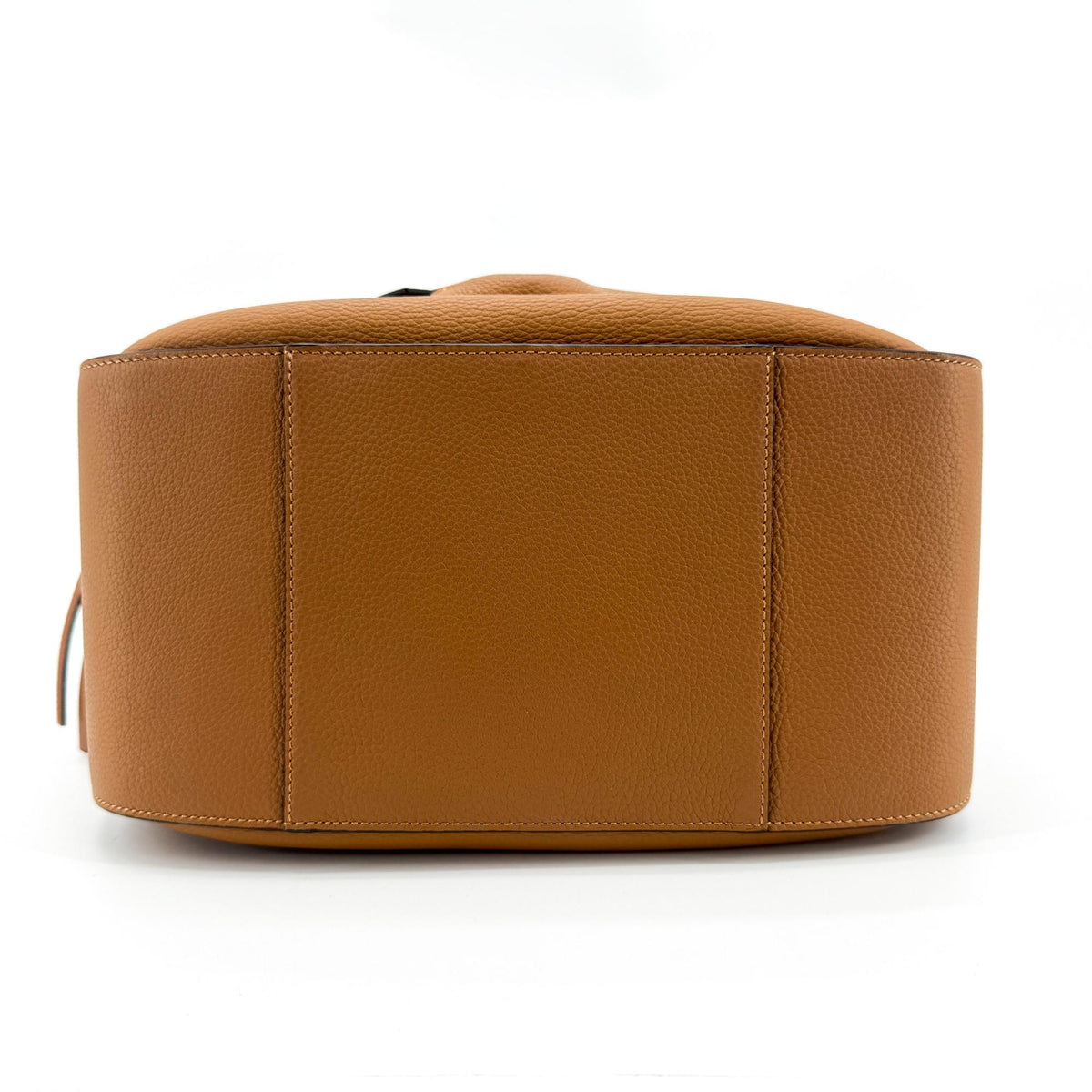 Loewe Hammock Leather, Brown, Leather, Handbag
