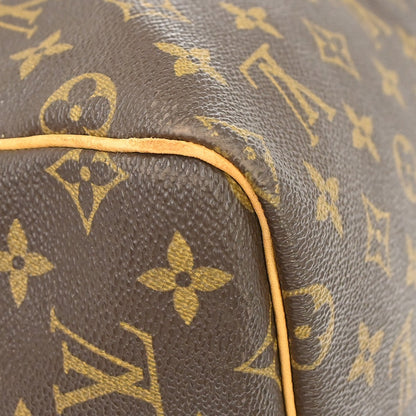 Louis Vuitton Keepall Monogram Canvas, Brown, Canvas, Travel Bag