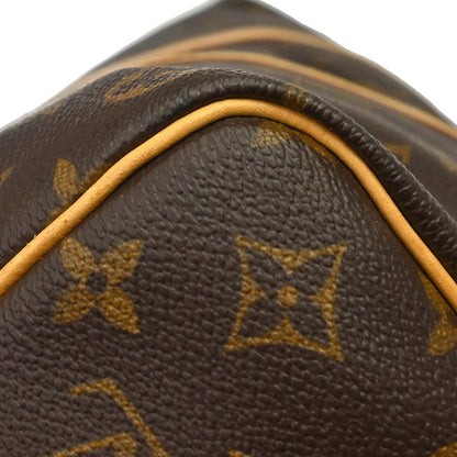 Louis Vuitton Keepall Monogram Canvas, Brown, Canvas, Travel Bag