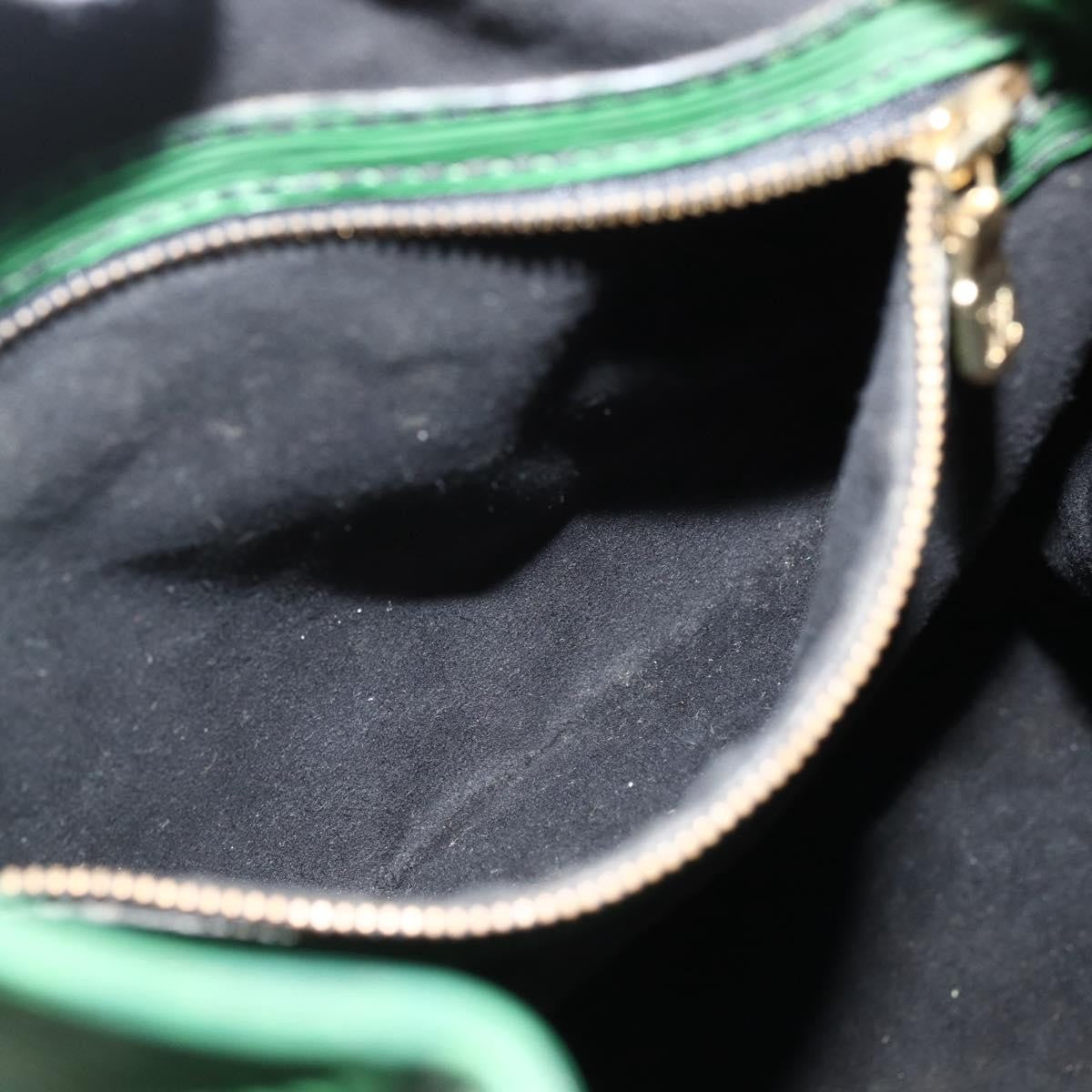 Louis Vuitton Noé Epi, Green, Leather, Shoulder Bag