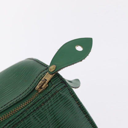 Louis Vuitton Speedy Epi Leather, Green, Leather, Handbag