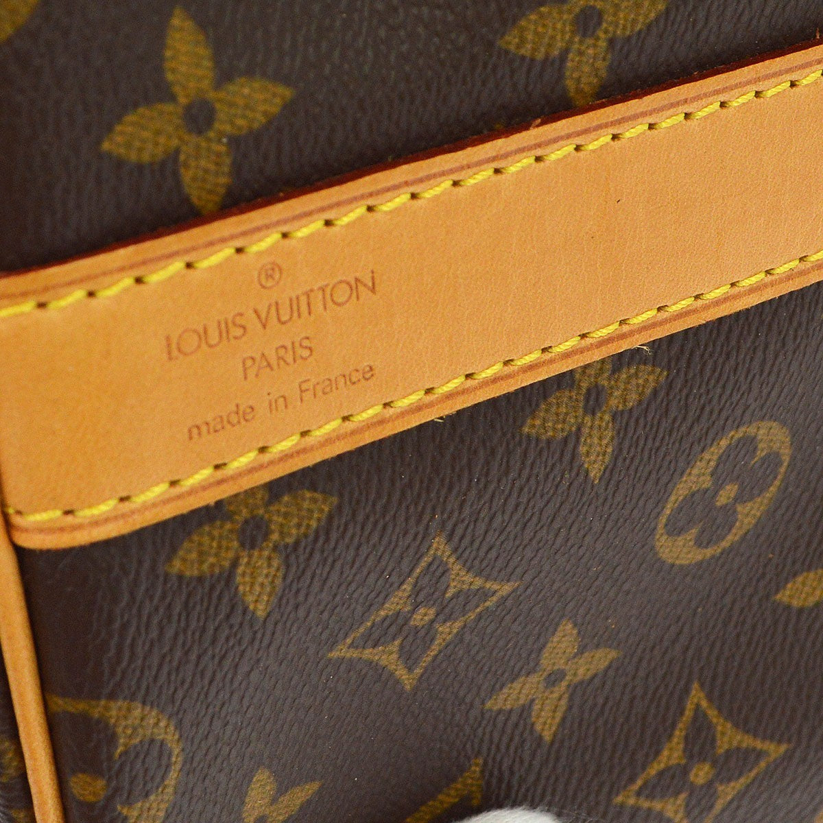 Louis Vuitton Keepall Bandouliere Monogram Canvas, Brown, Canvas, Travel Bag