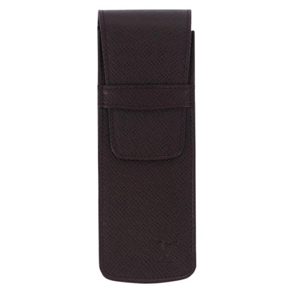 Louis Vuitton Etui à stylo Leather, Brown, Leather, Clutch