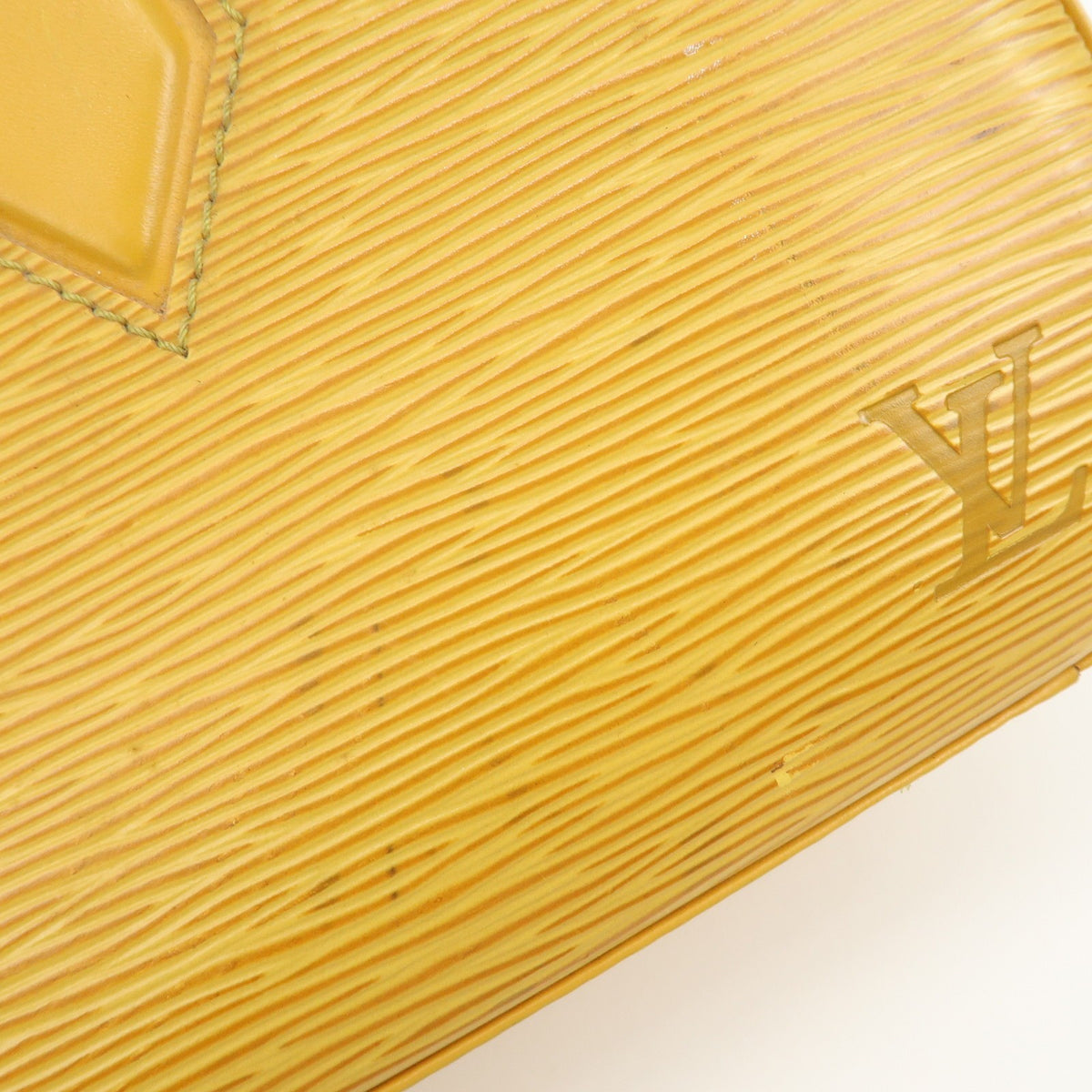 Louis Vuitton Jasmin Epi Leather, Yellow, Leather, Handbag