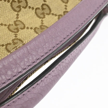 Gucci Miss GG Tote GG Canvas with Leather, Beige, Canvas, Handbag