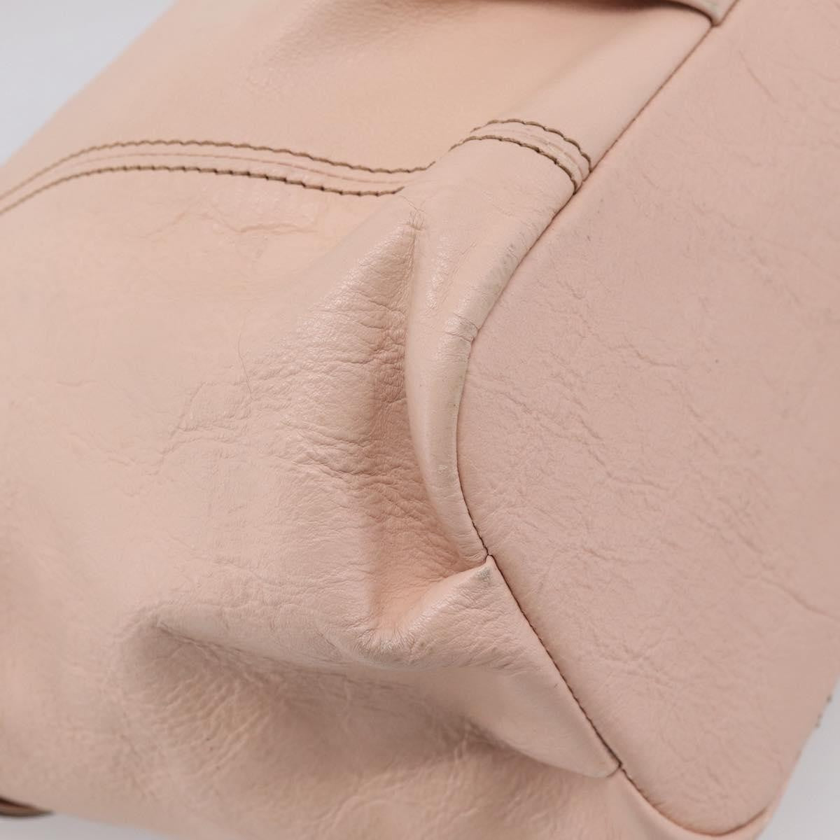Burberry Blue Label Leather, Pink, Leather, Shoulder Bag