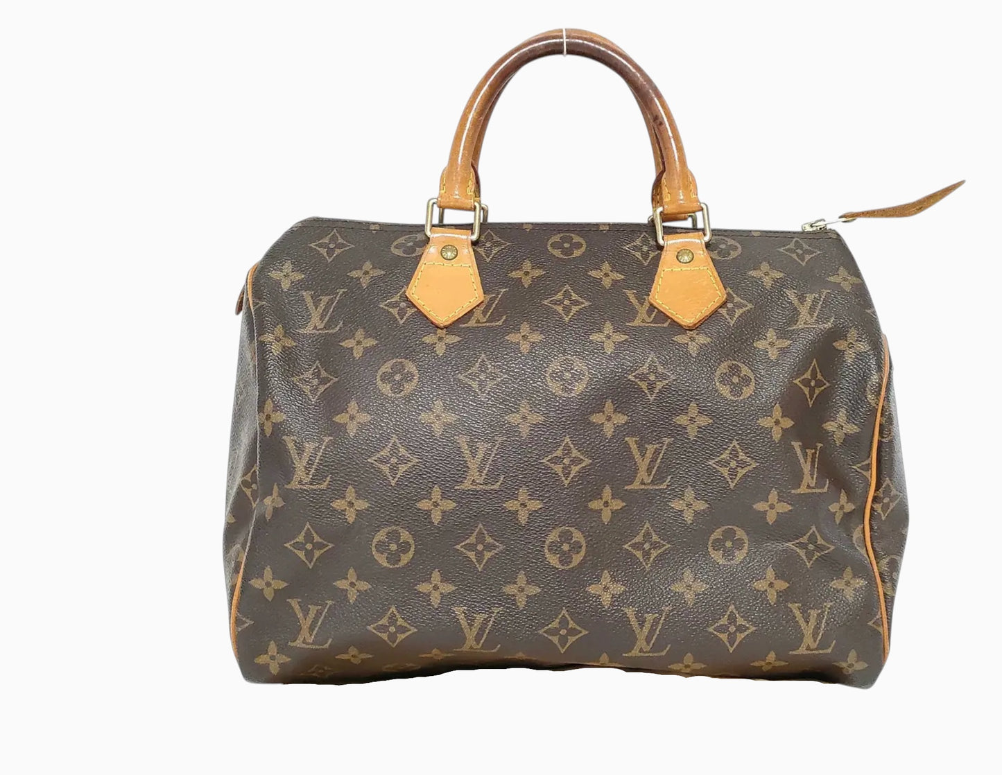 Louis Vuitton Speedy Monogram Canvas, Brown, Canvas, Handbag