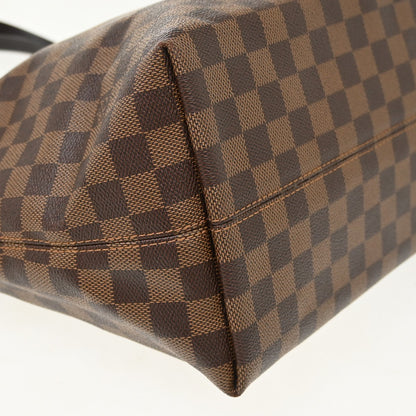 Louis Vuitton Iena Damier, Brown, Canvas, Tote Bag